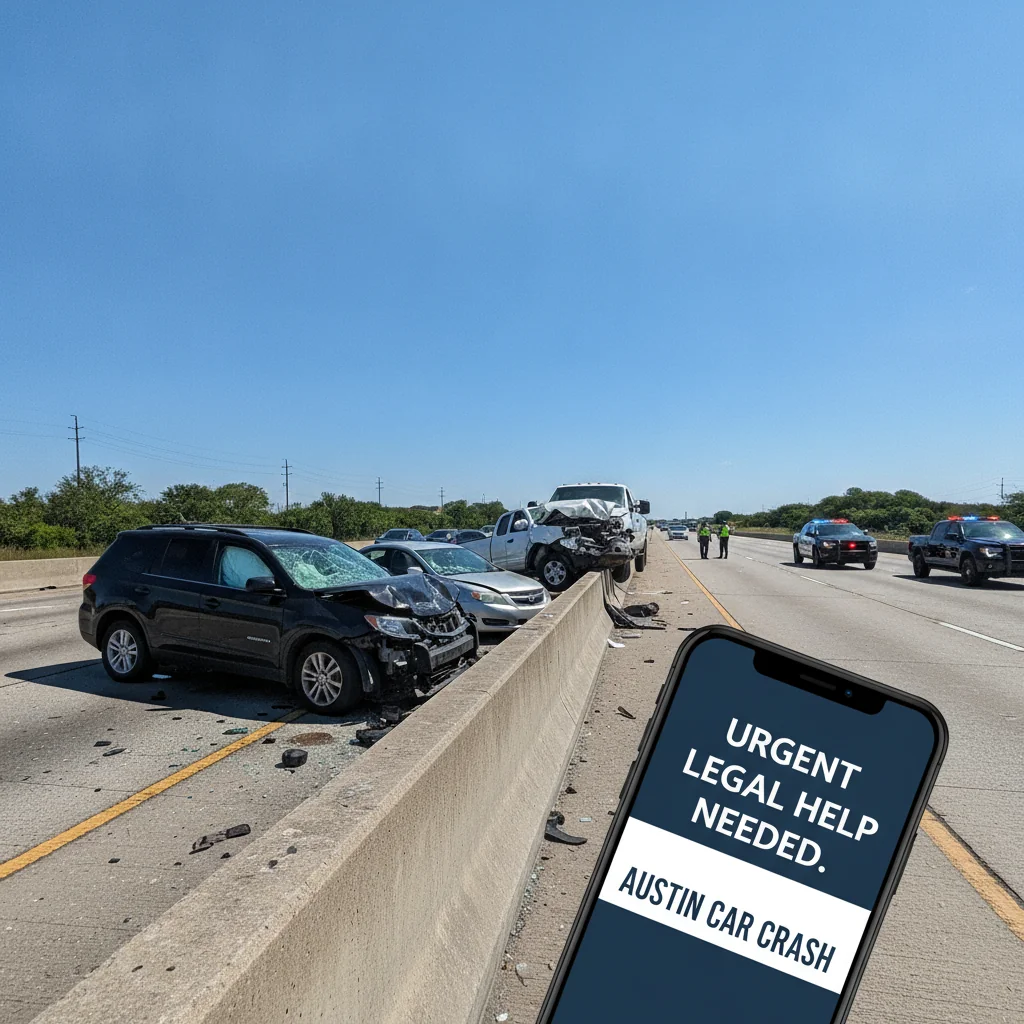 Auto accident lawyer Austin 24/7 hotline